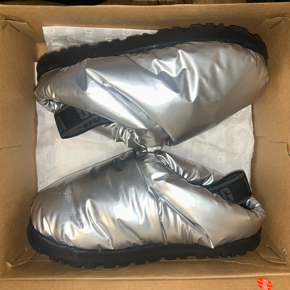 UGG Women's Spaceslider Slipper - Sleek Silver